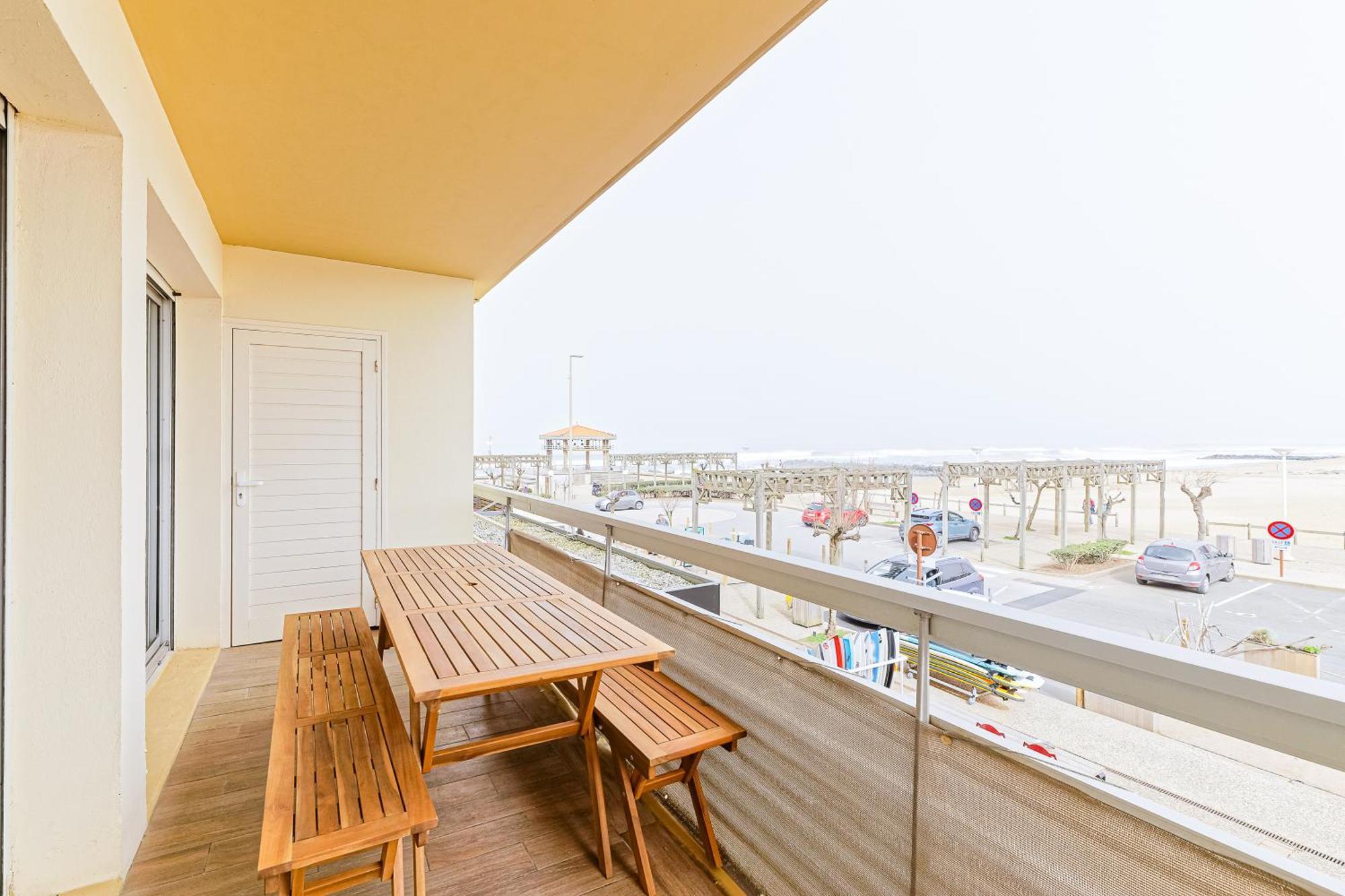 Golden Sand Anglet Biarritz - Front De Mer - Parking Privatif Gratuit Extérieur photo