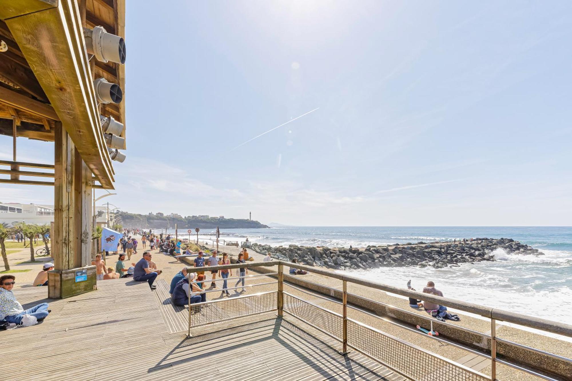 Golden Sand Anglet Biarritz - Front De Mer - Parking Privatif Gratuit Extérieur photo